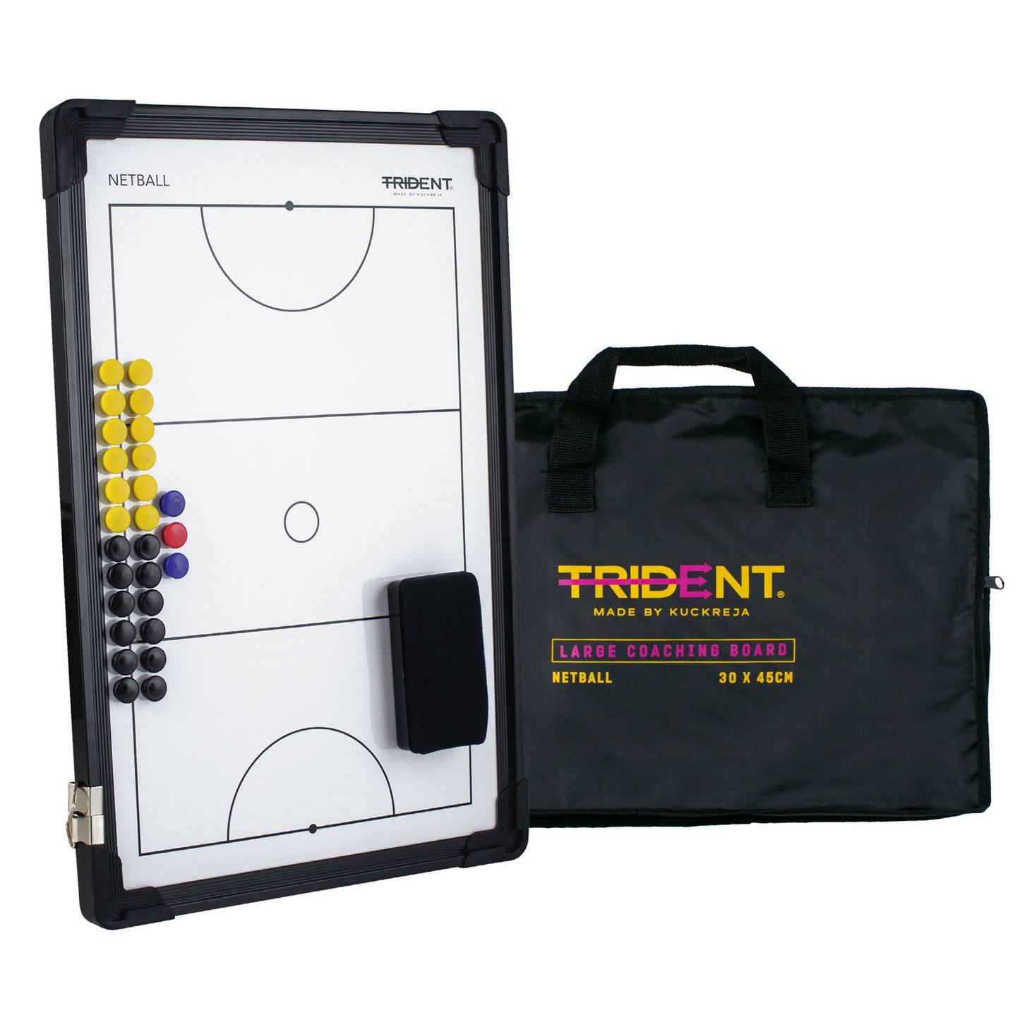 Magnetic Coaching Board (Netball) - Trident Large KQ