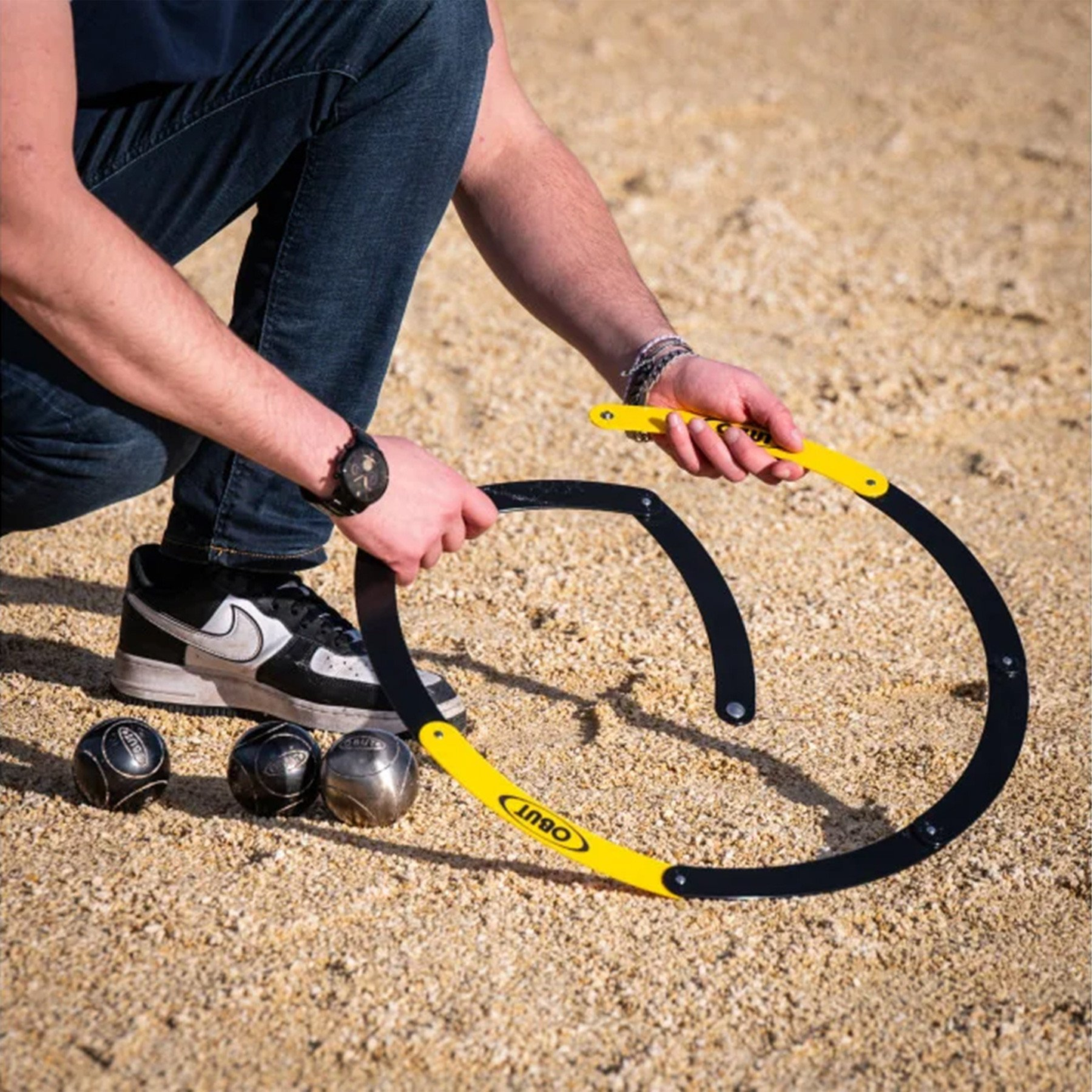 Petanque Folding Circle - Obut KQ