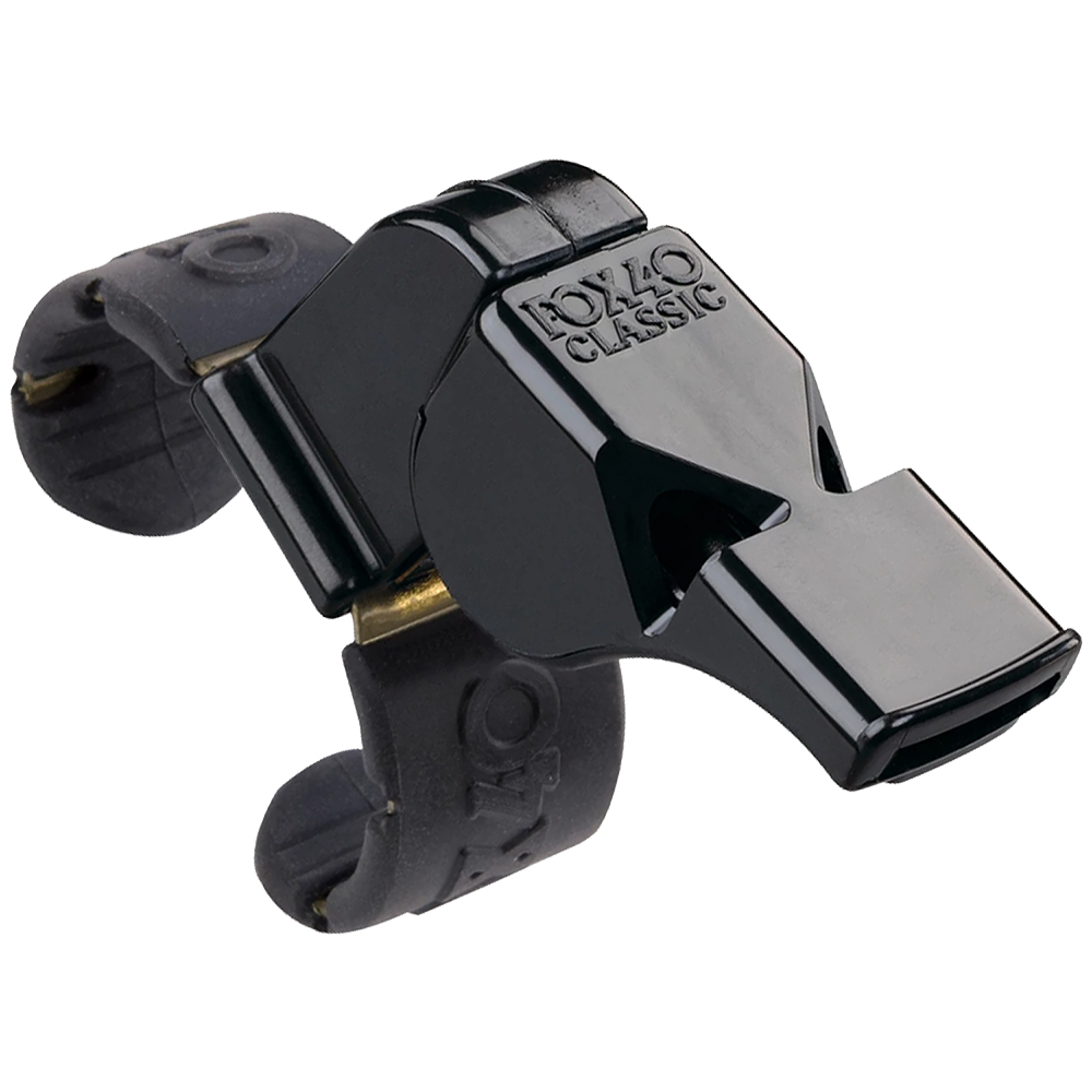 Whistle - Fox 40 Classic (115dB) + Fingergrip CQ