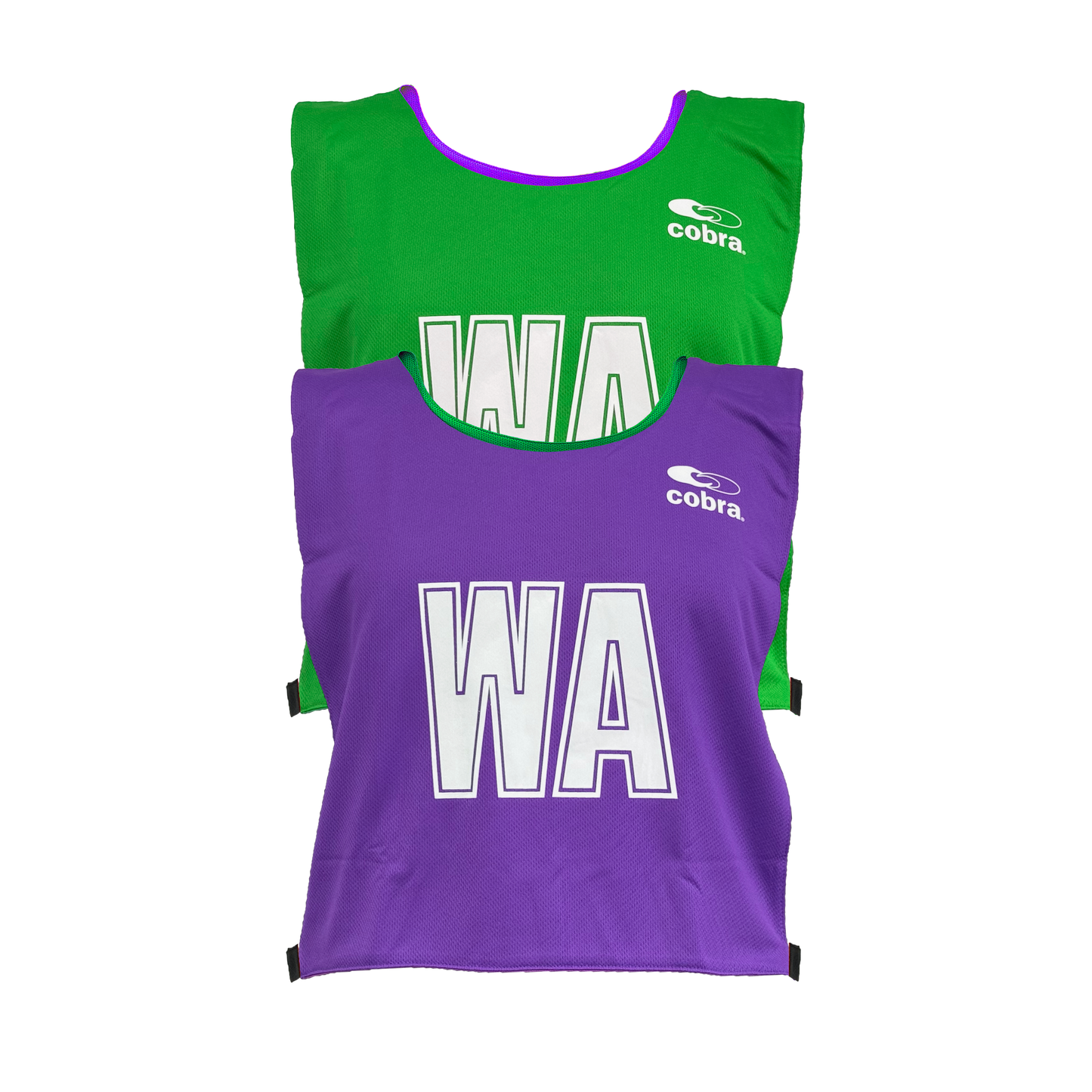 Netball Bibs Set - Cobra Mesh Reversible (Junior/Senior) CQ