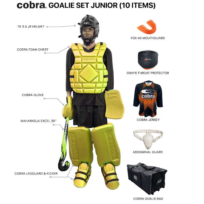 Hockey Goalie Set - Cobra Junior (10 Items) CQ