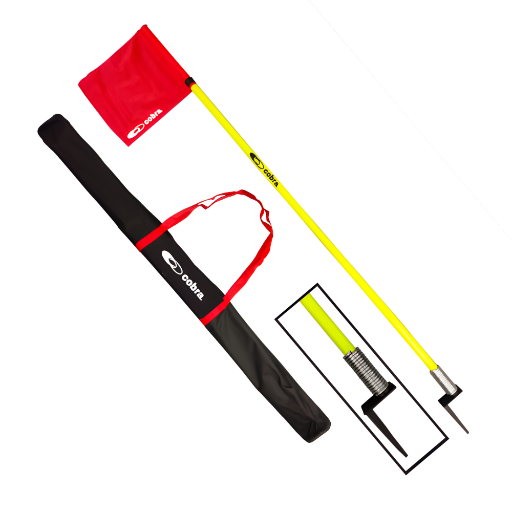 Corner Flag Set - Cobra Official (4 units) + Spring + Bag CQ