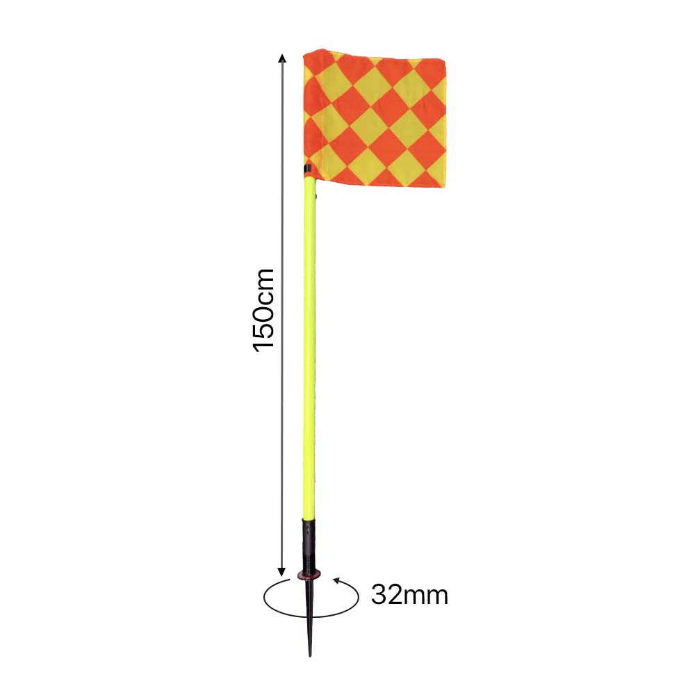 Corner Flag Set - Cobra World Cup (4 units) + Bag CQ