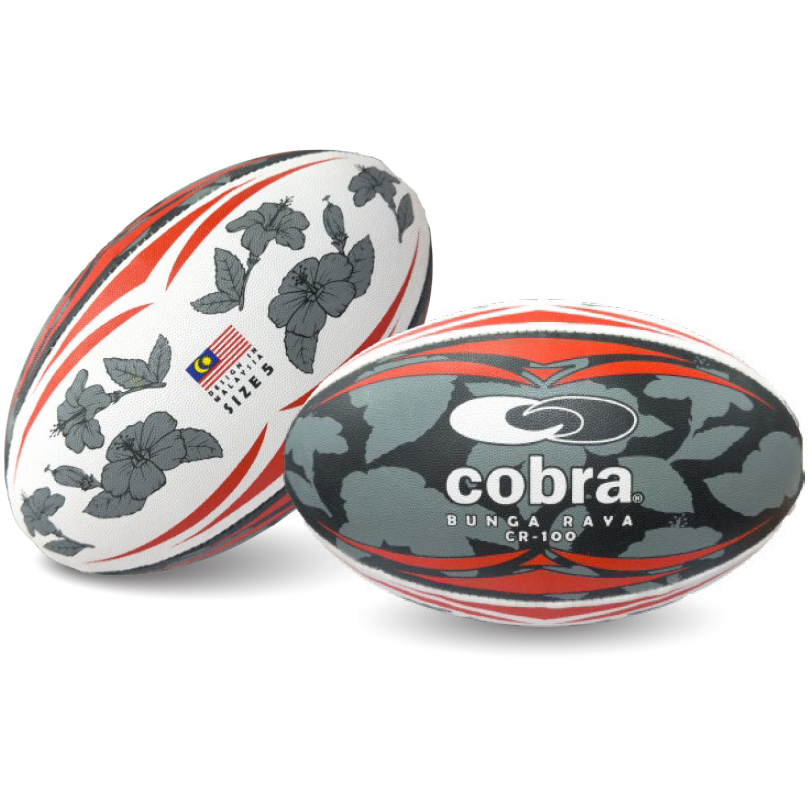 Rugby Ball Size 5 - Cobra CR100 Bunga Raya CQ