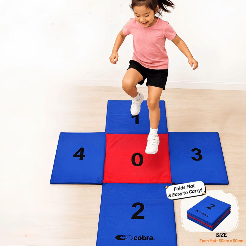 Cross Hop Mat with Number - Cobra CQ