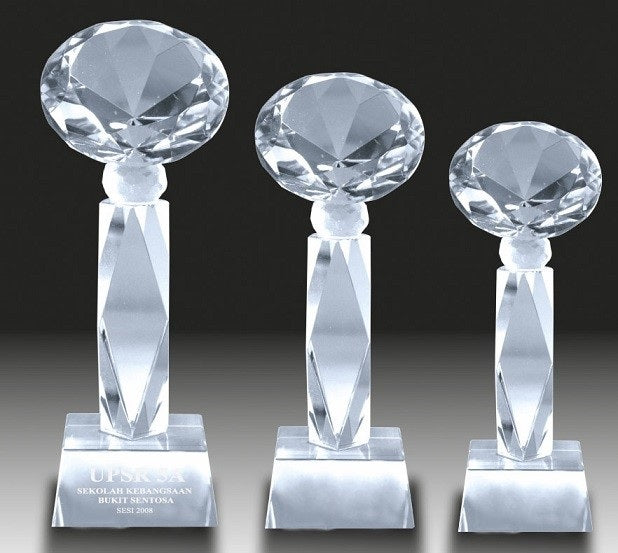 Crystal Trophy - CRT10013