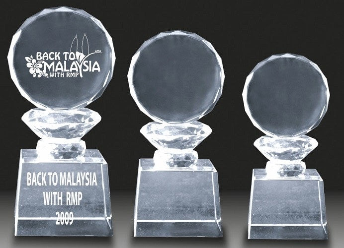 Crystal Trophy - CRT10019