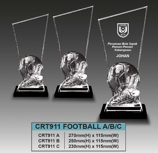 Crystal Trophy Football - CRT911