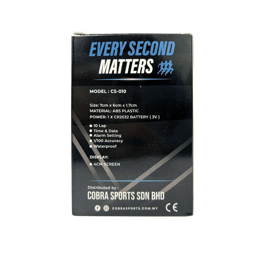 Stopwatch - Cobra CS010 (10 Laps) CQ