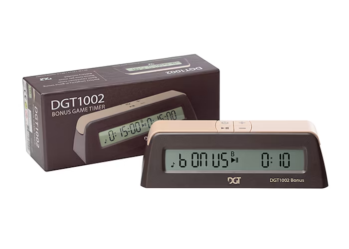 Digital Chess Clock - DGT1002 + Bonus Timer CQ
