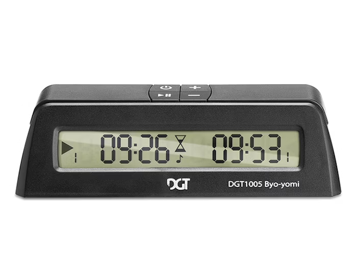 Digital Chess Clock - DGT1005 Byo-yomi Timer CQ