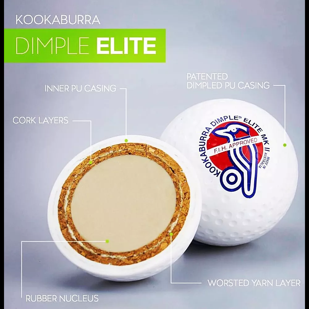 Hockey Ball (Dimple) - Kookaburra Elite CQ
