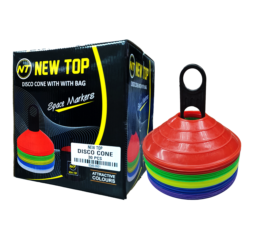 Disco Cone Set - New Top 2"(H) + Bag (30/40/50pcs) CQ