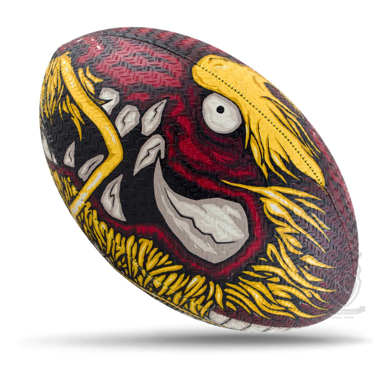 Rugby Ball Size 5 - Gilbert Dragon KQ