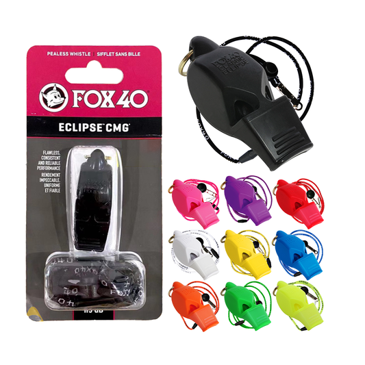 Whistle - Fox 40 Eclipse CMG (115dB) + Lanyard CQ