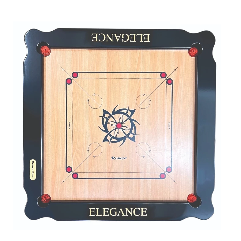 Carrom Board + Striker + Seed - Romco Elegance QE
