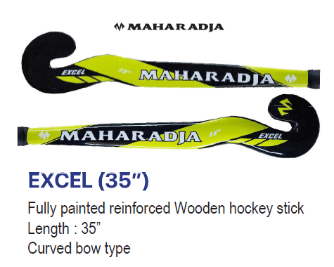 Goalie Hockey Stick (Wooden) - Maharadja Excel (35"/36.5") CQ