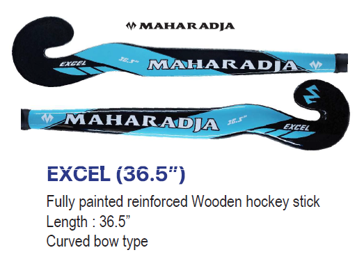 Goalie Hockey Stick (Wooden) - Maharadja Excel (35"/36.5") CQ