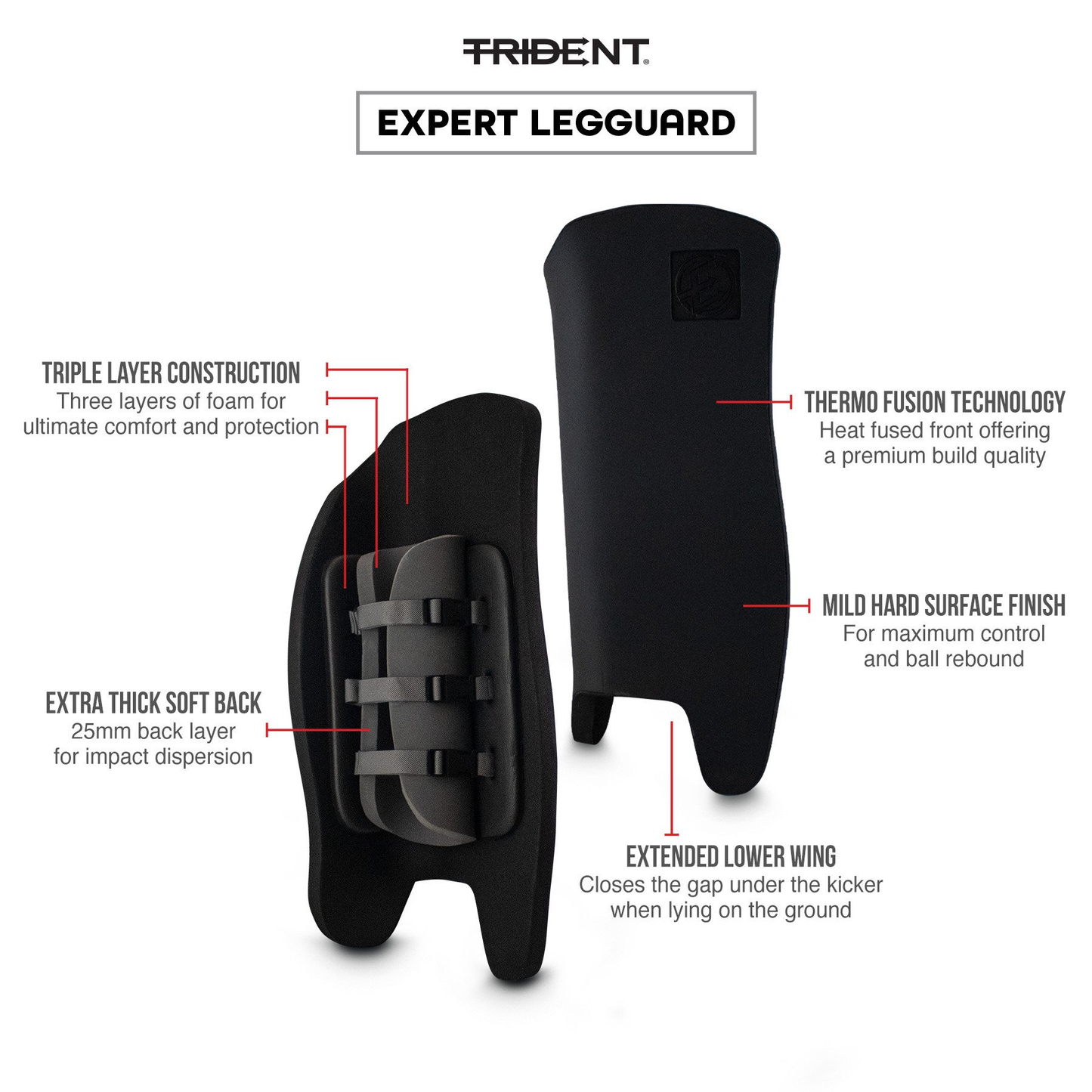 Hockey Legguards - Trident Gatekeeper Expert KQ