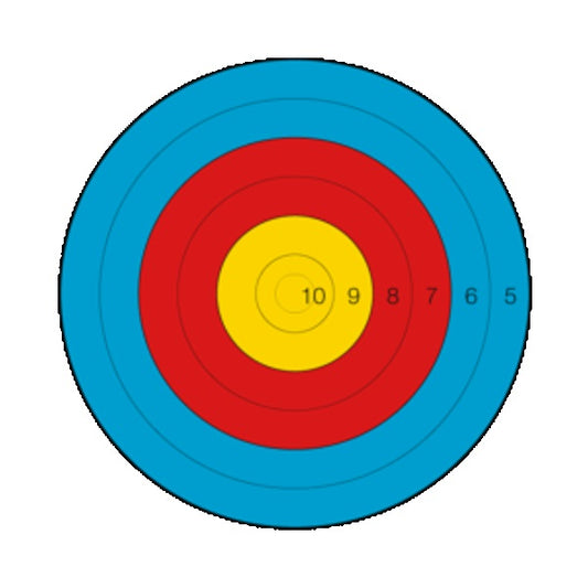 Archery FITA Face - 80cm 5 Ring