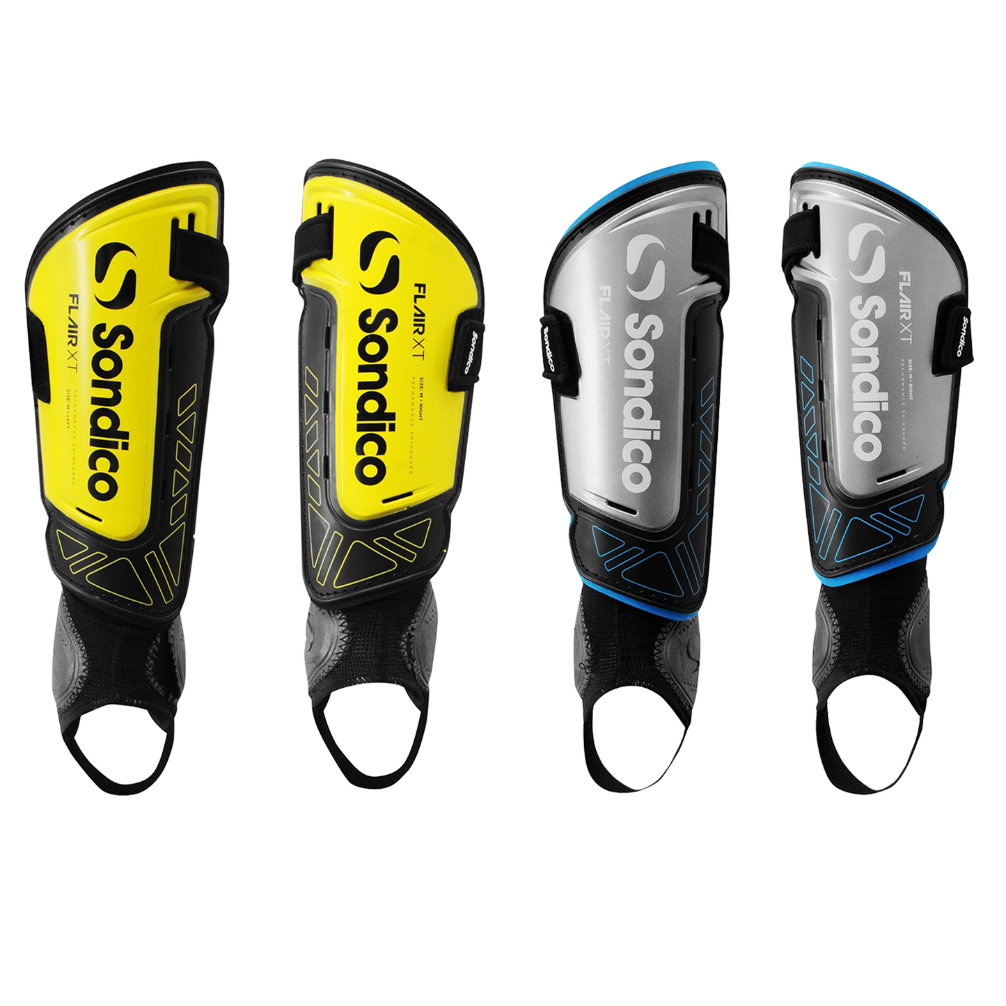 Football Shinguard - Sondico Flair XT + Ankle Support (XXS) CQ