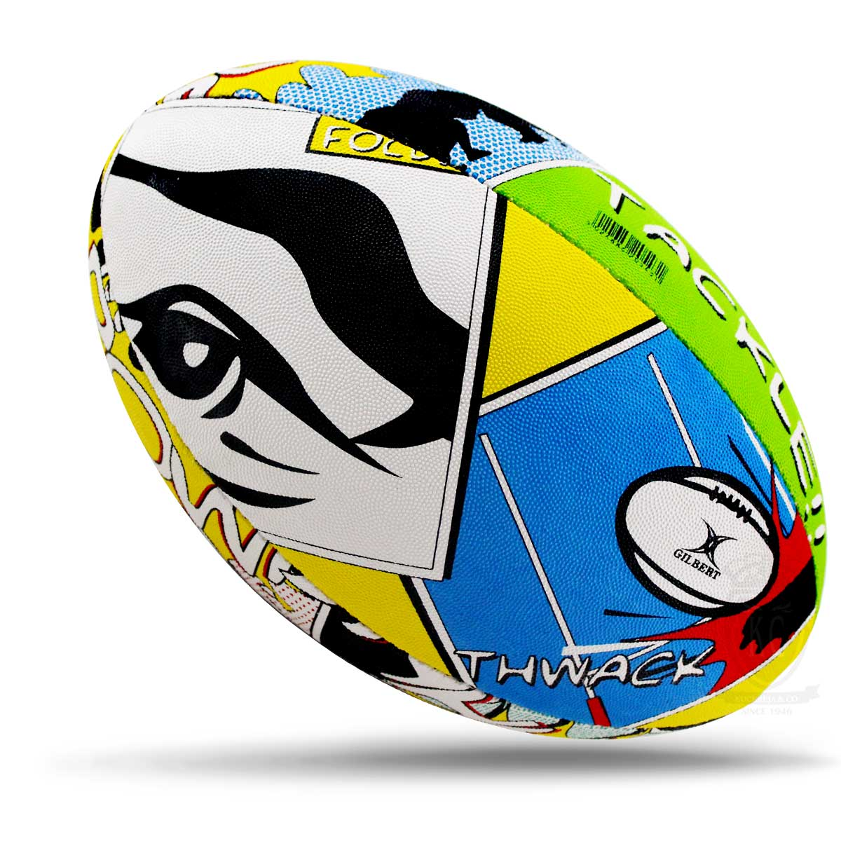 Rugby Ball Size 5 - Gilbert Focus KQ