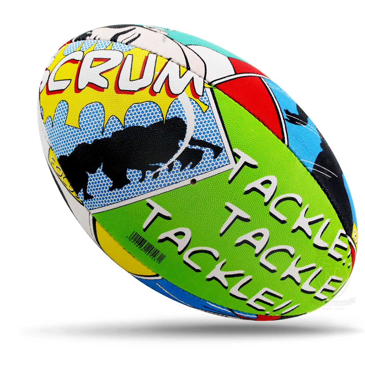 Rugby Ball Size 5 - Gilbert Focus KQ