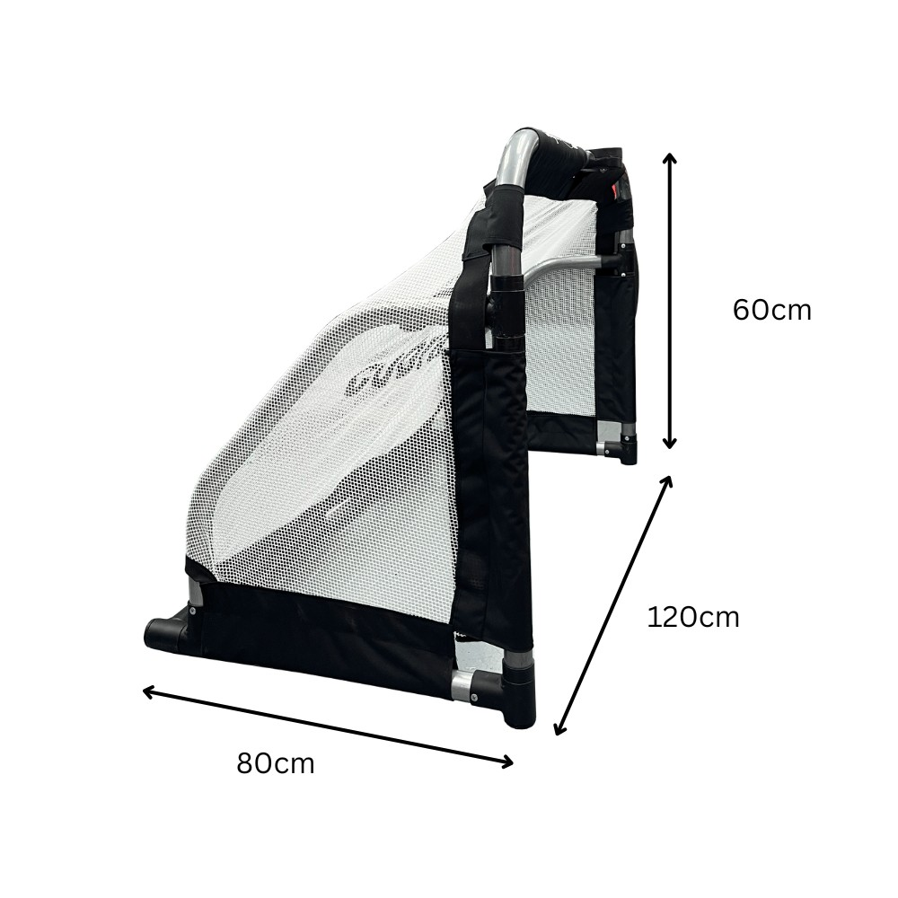 Mini Goal Post - Cobra Aluminium Foldable (1.2m x 0.8m) CQ