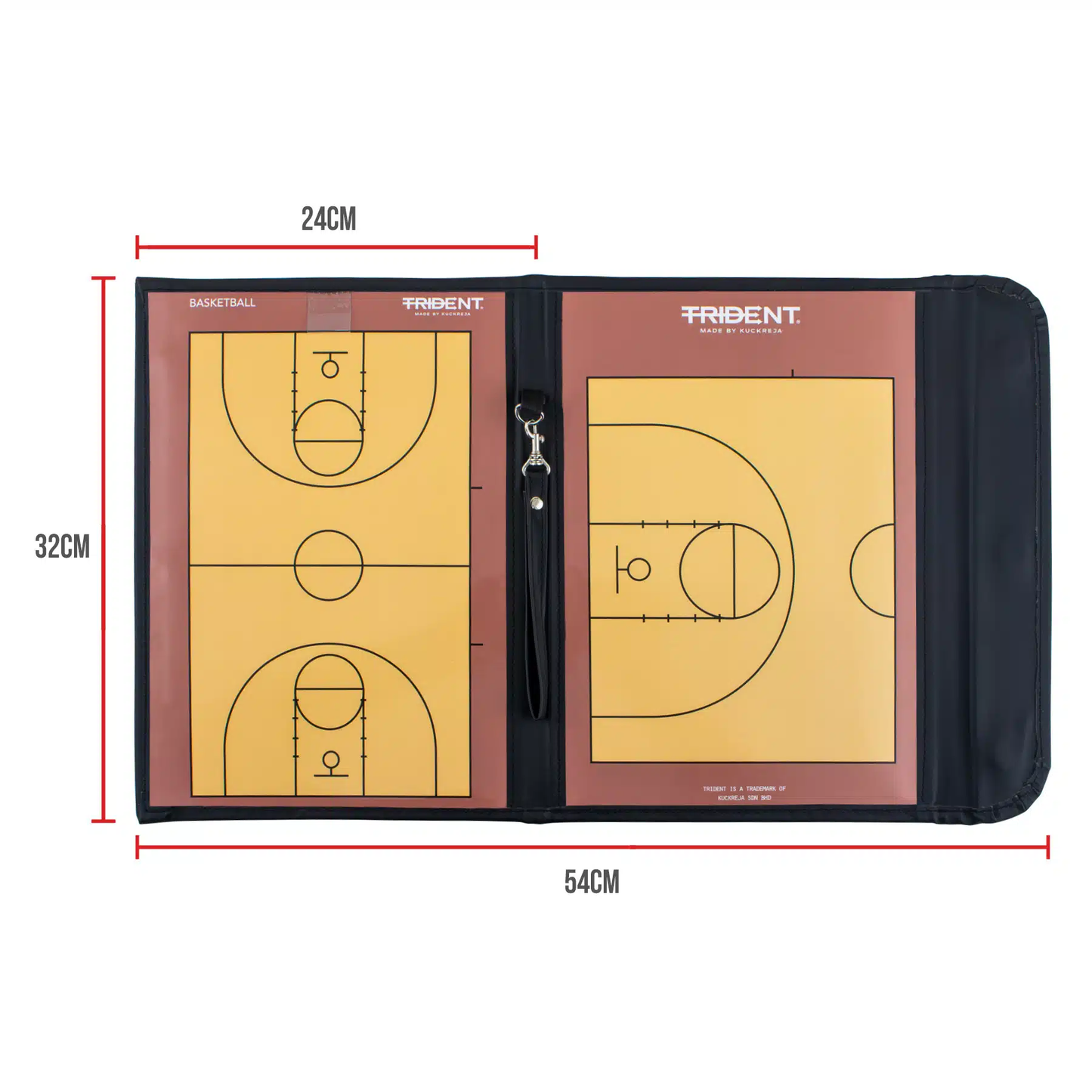Magnetic Coaching Folio (Basketball) - Trident KQ