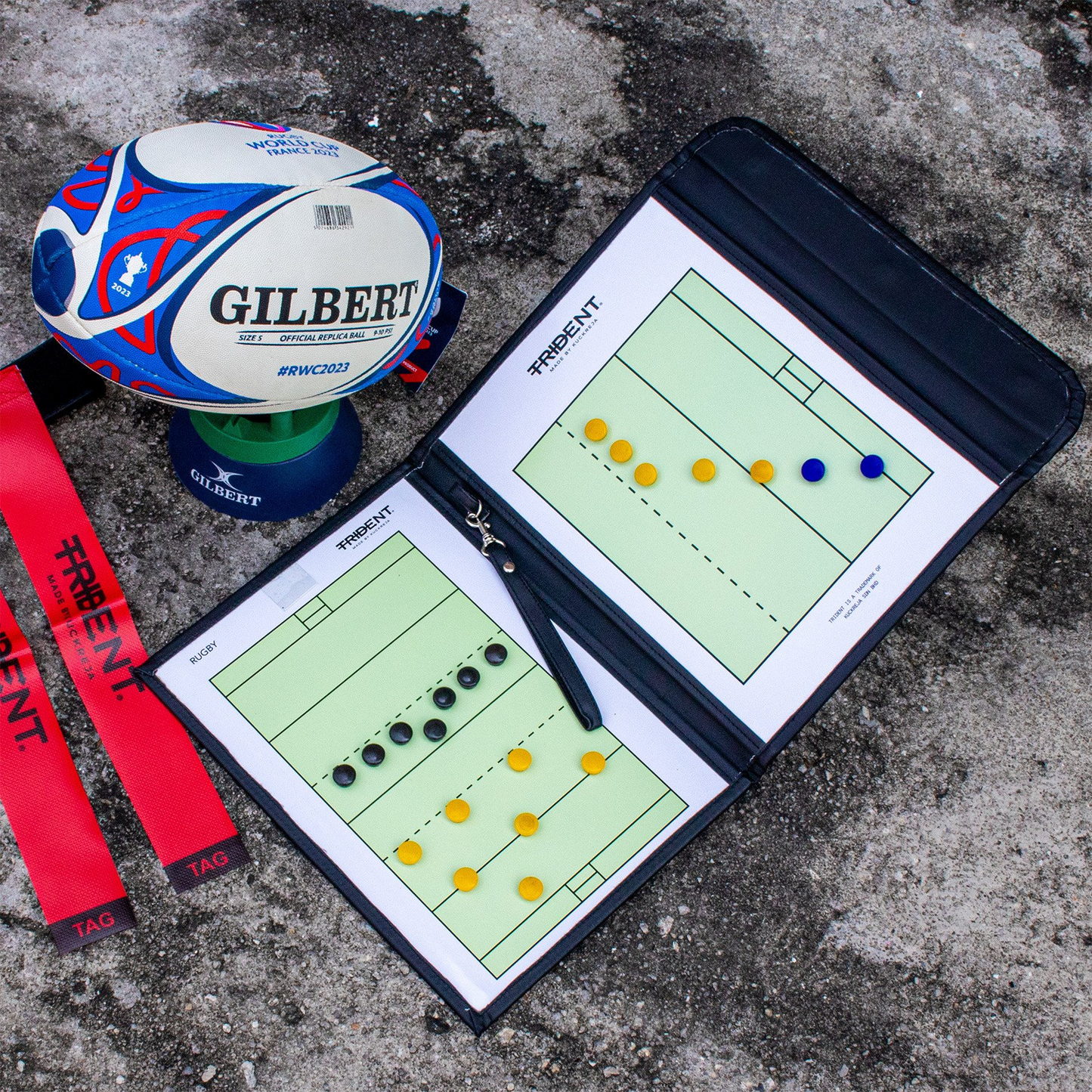Magnetic Coaching Folio (Rugby) - Trident KQ