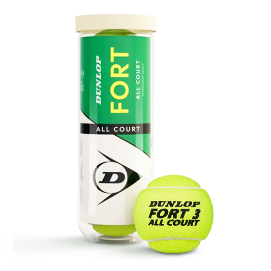 Tennis Ball - Dunlop Fort All Court (ITF) (3 Balls) YZ CQ