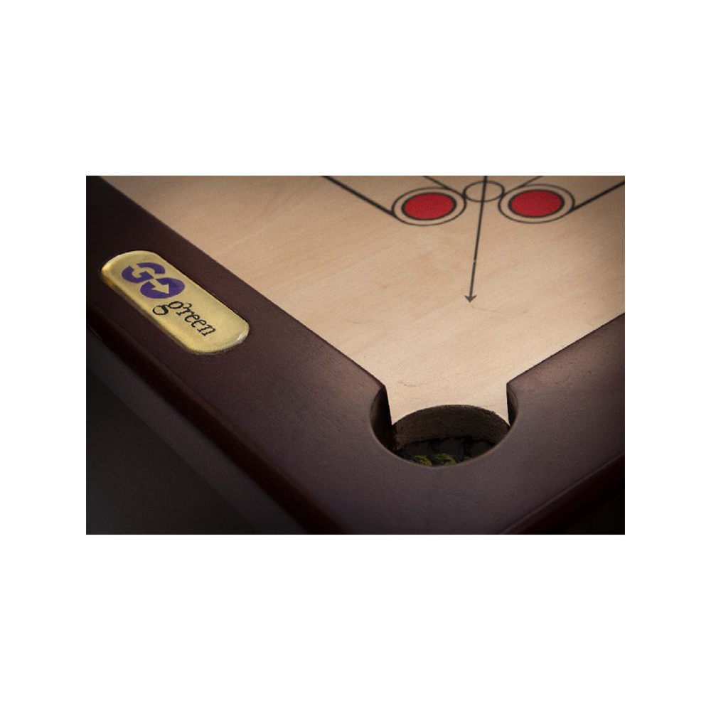 Carrom Board + Striker + Seed - GC125 Go-Green Tournament CQ