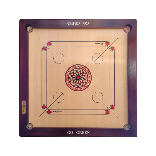Carrom Board + Striker + Seed - GC125 Go-Green Tournament CQ