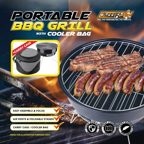 BBQ Grill - FREELIFE BBQ0020 Portable FZ