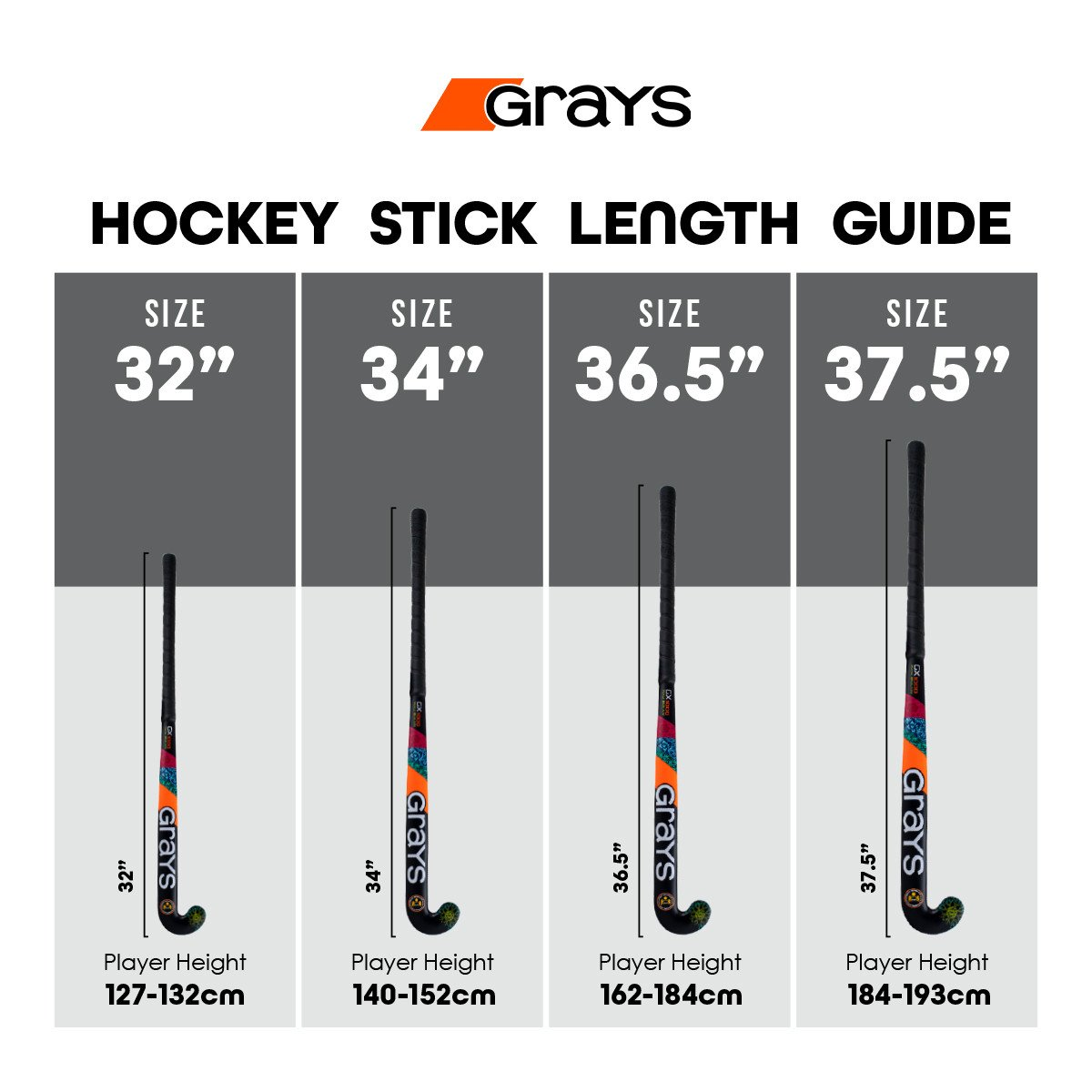 Hockey Stick (Composite) Indoor - Grays GTI 2000 Ultrabow KQ