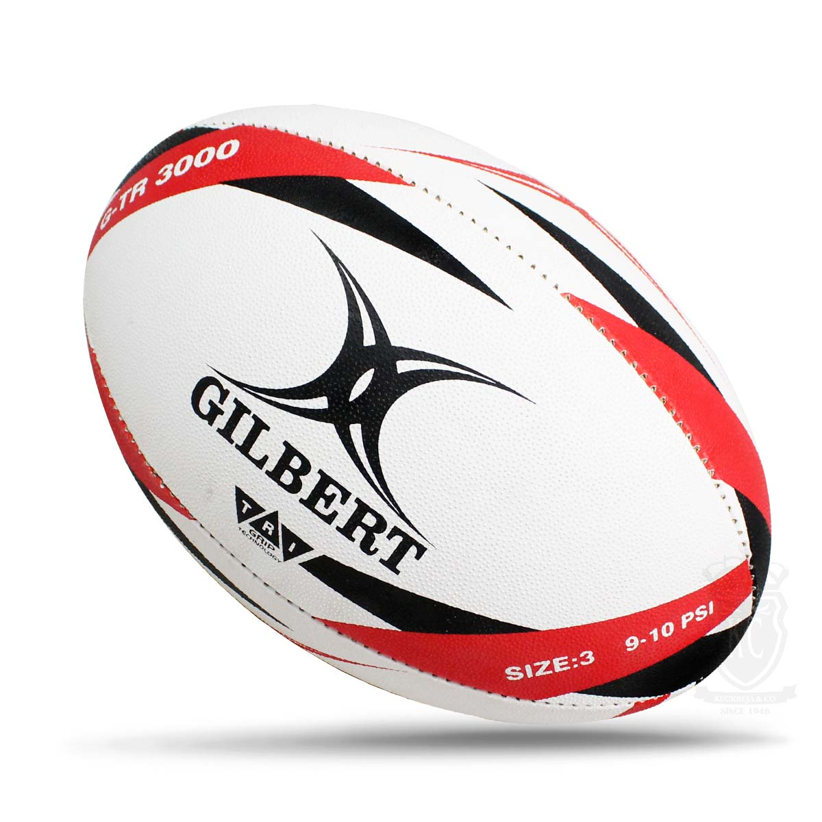 Rugby Ball Size 3/4/5 - Gilbert GTR3000 KQ
