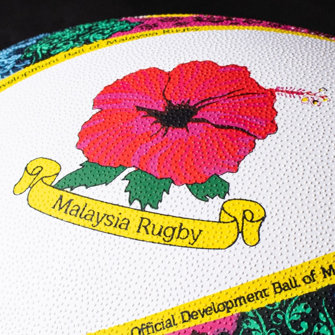 Rugby Ball Size 3/4/5 - Gilbert GTR3000 Wau Bulan KQ