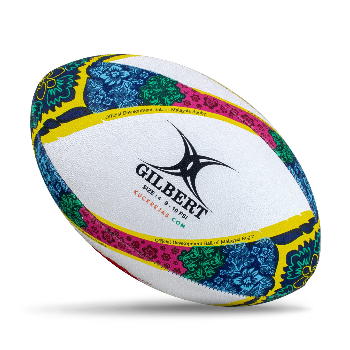 Rugby Ball Size 3/4/5 - Gilbert GTR3000 Wau Bulan KQ