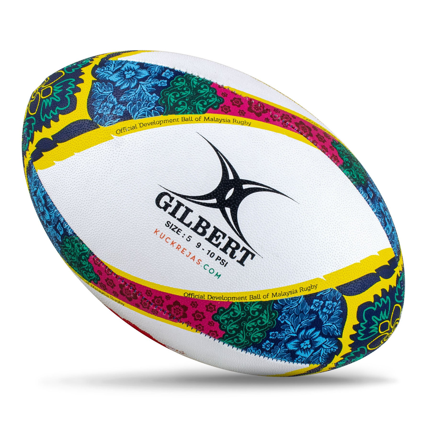 Rugby Ball Size 3/4/5 - Gilbert GTR3000 Wau Bulan KQ