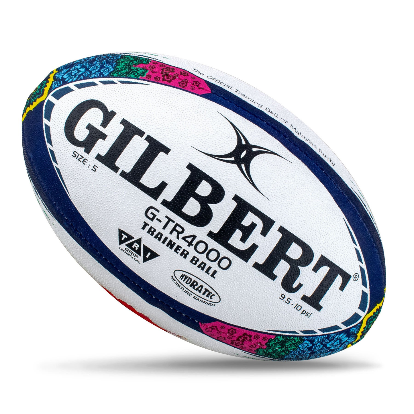 Rugby Ball Size 5 - Gilbert GTR4000 Wau Bulan KQ