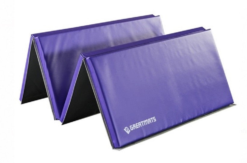 Gym Mats For Rolling - TS8 Foldable 6ftx4ftx4inch