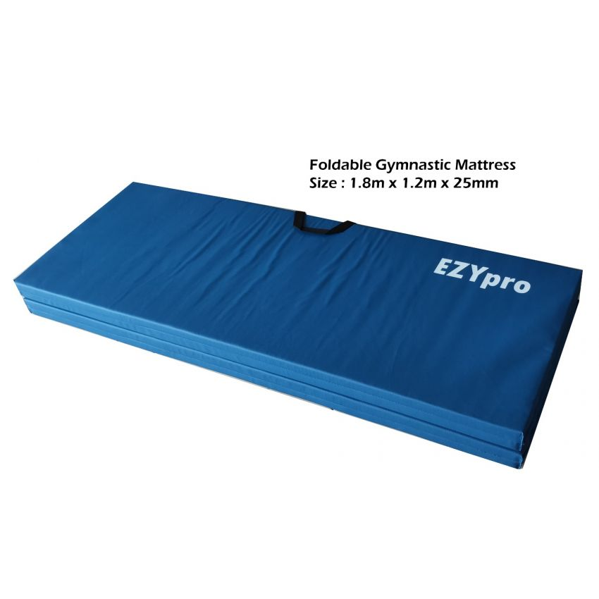 Foldable Gymnastic Mat - Ezy Pro (1.8m x 1.2m x 25mm) QE