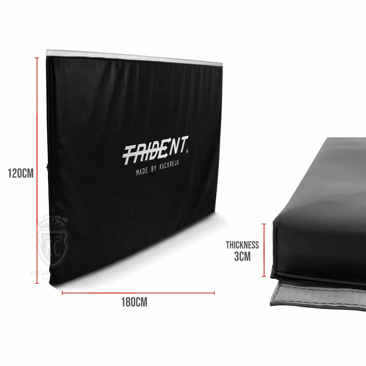 Gym Mat + Velcro - Trident Master (180cm x 120cm) KQ