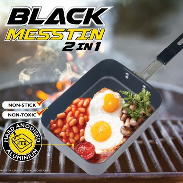 Mess Tin - FREELIFE H272 (2 in 1) Black FZ