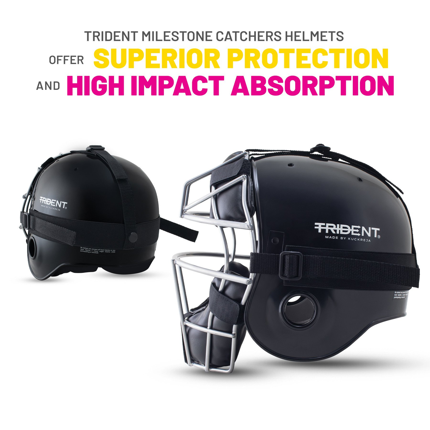 Softball Catchers Helmet - Trident Milestone KQ