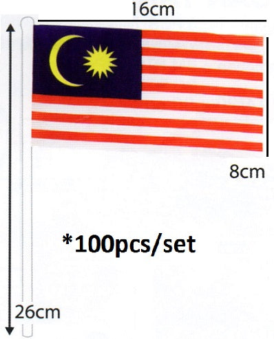 Hand Flag Small 100pcs - HSFLAG PZ
