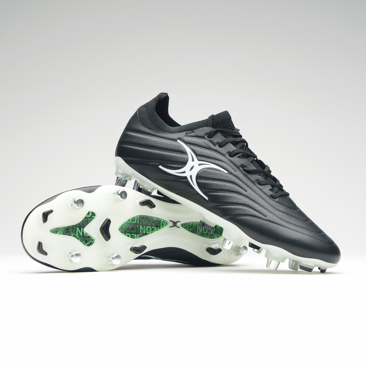 Rugby Boots (6 Studs) - Gilbert Icon X KQ