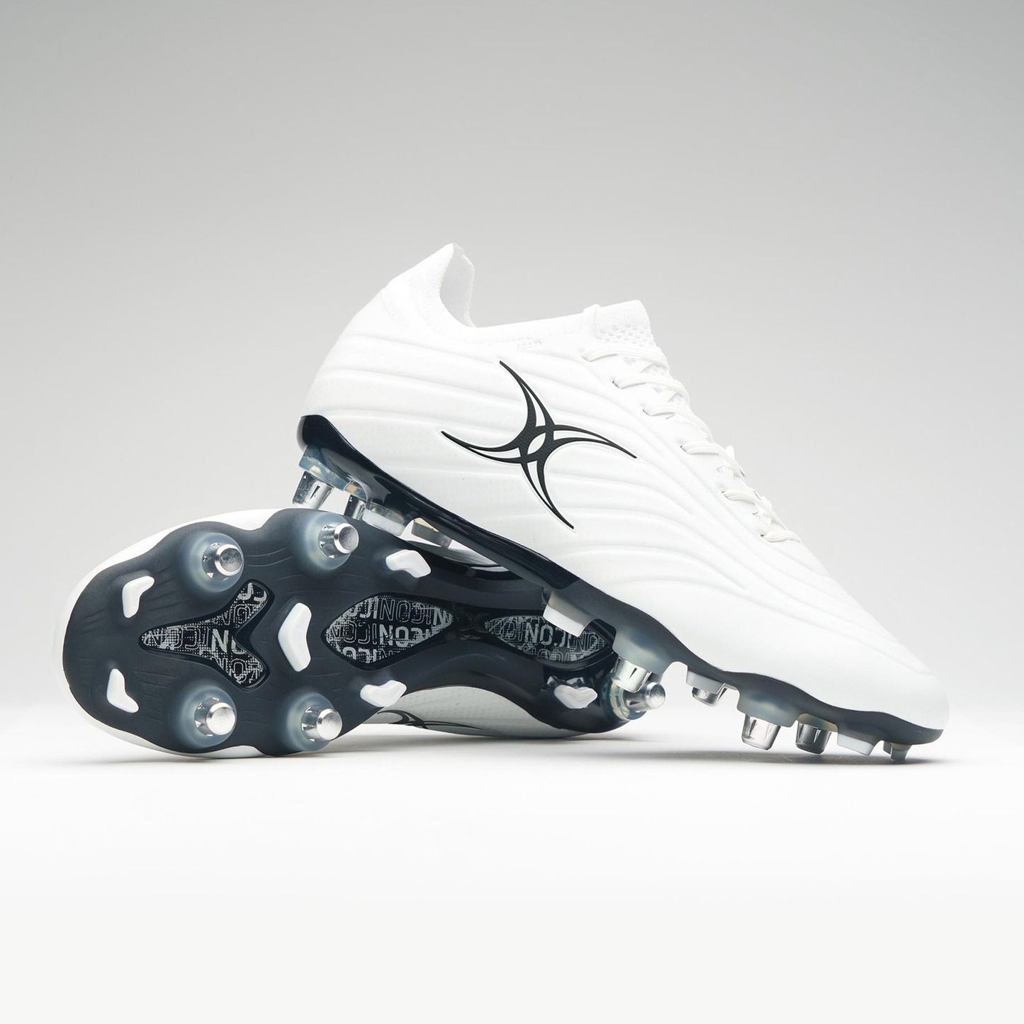 Rugby Boots (6 Studs) - Gilbert Icon X KQ