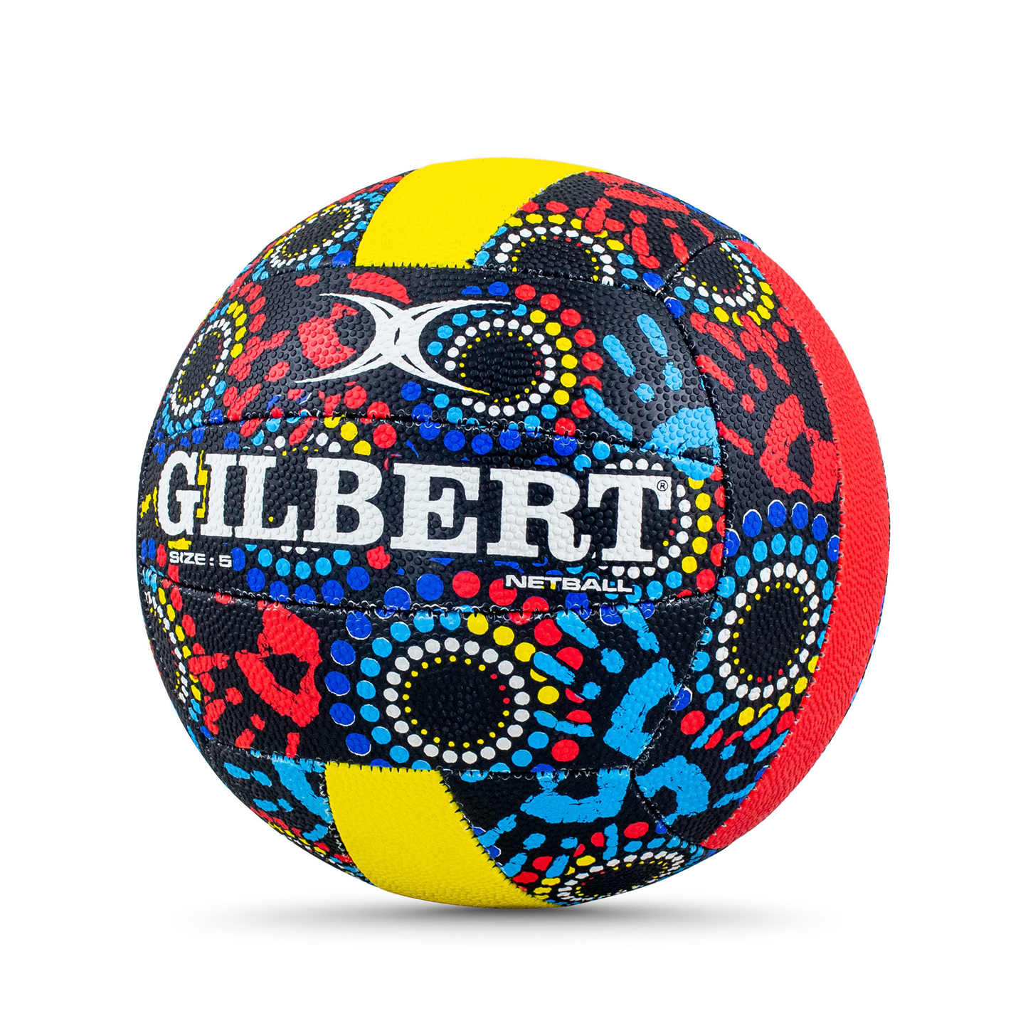 Netball Ball Size 5  - Gilbert Indigenous KQ