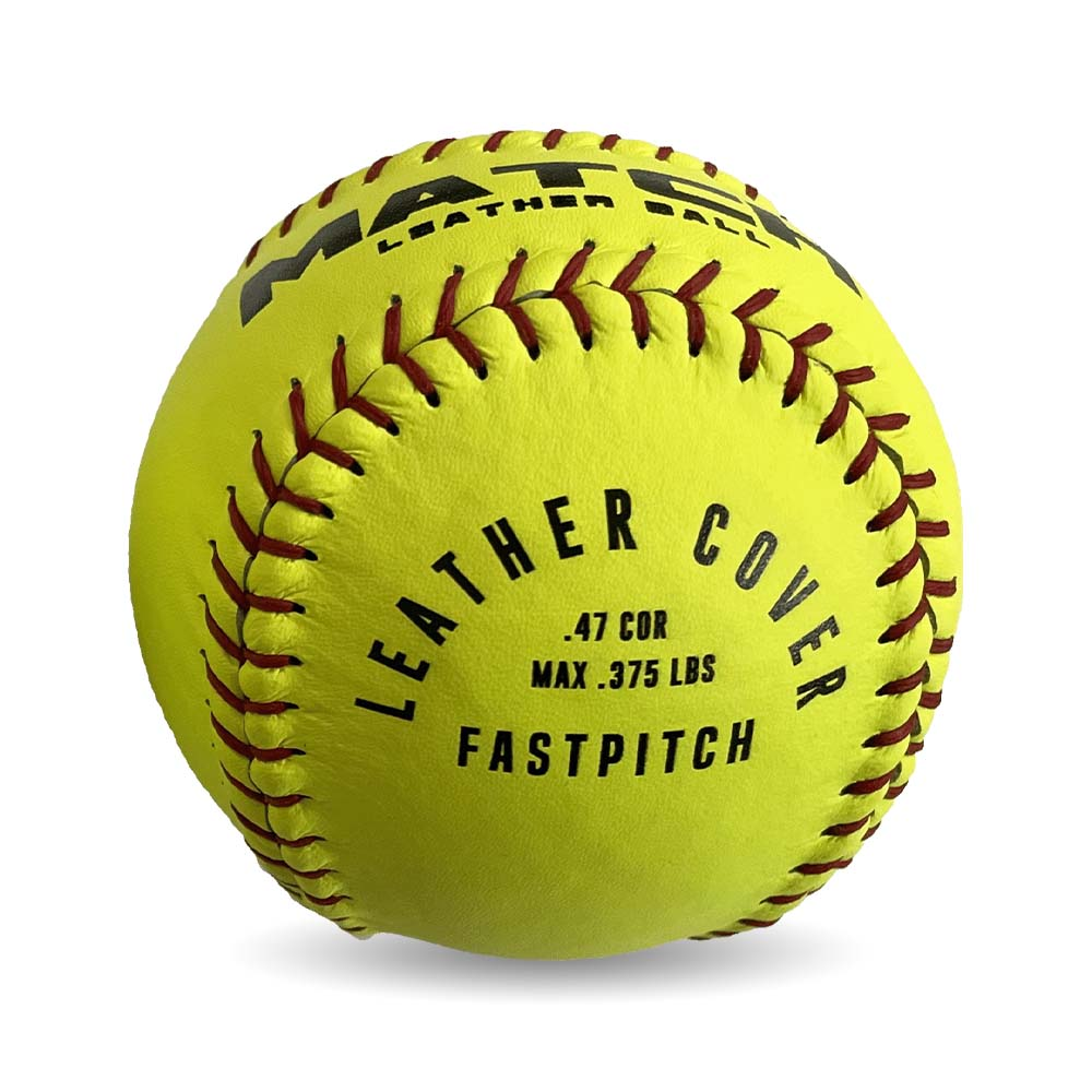 Softball Ball 12" - ISF Match Leather CQ